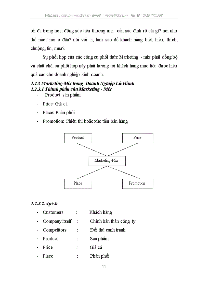 image for page Thực trạng và một số biện pháp nhằm hoàn thiện chính sách Marketing Mĩ của công ty Du Lịch Newstar