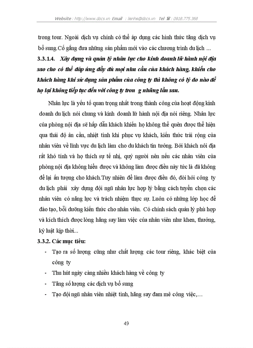 image for page Thực trạng và một số biện pháp nhằm hoàn thiện chính sách Marketing Mĩ của công ty Du Lịch Newstar