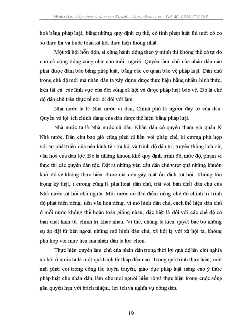 image for page Quan niệm mác xít về dân chủ và việc thực hiện quy chế dân chủ cấp cơ sở ở nước ta hiện nay