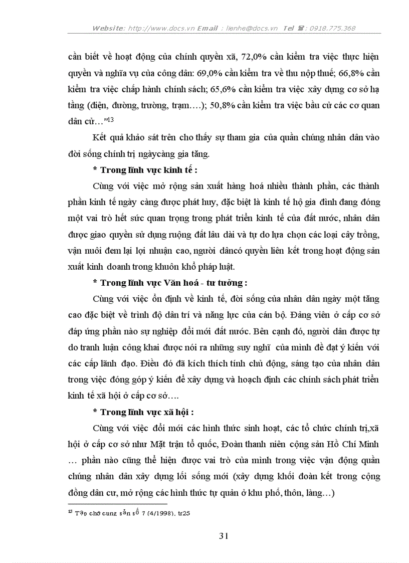 image for page Quan niệm mác xít về dân chủ và việc thực hiện quy chế dân chủ cấp cơ sở ở nước ta hiện nay