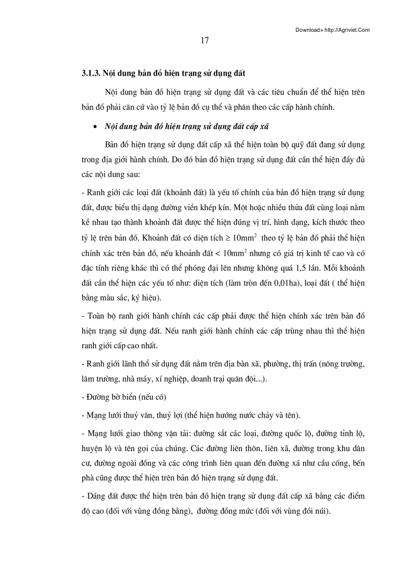 image for page Ứng dụng hệ thông tin địa lý trong thành lập bản đồ hiện trạng sử dụng đất 79trang