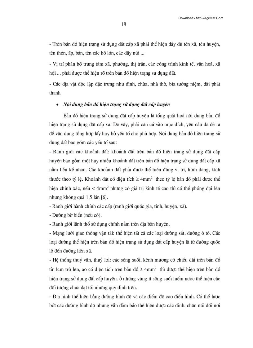 image for page Ứng dụng hệ thông tin địa lý trong thành lập bản đồ hiện trạng sử dụng đất 79trang