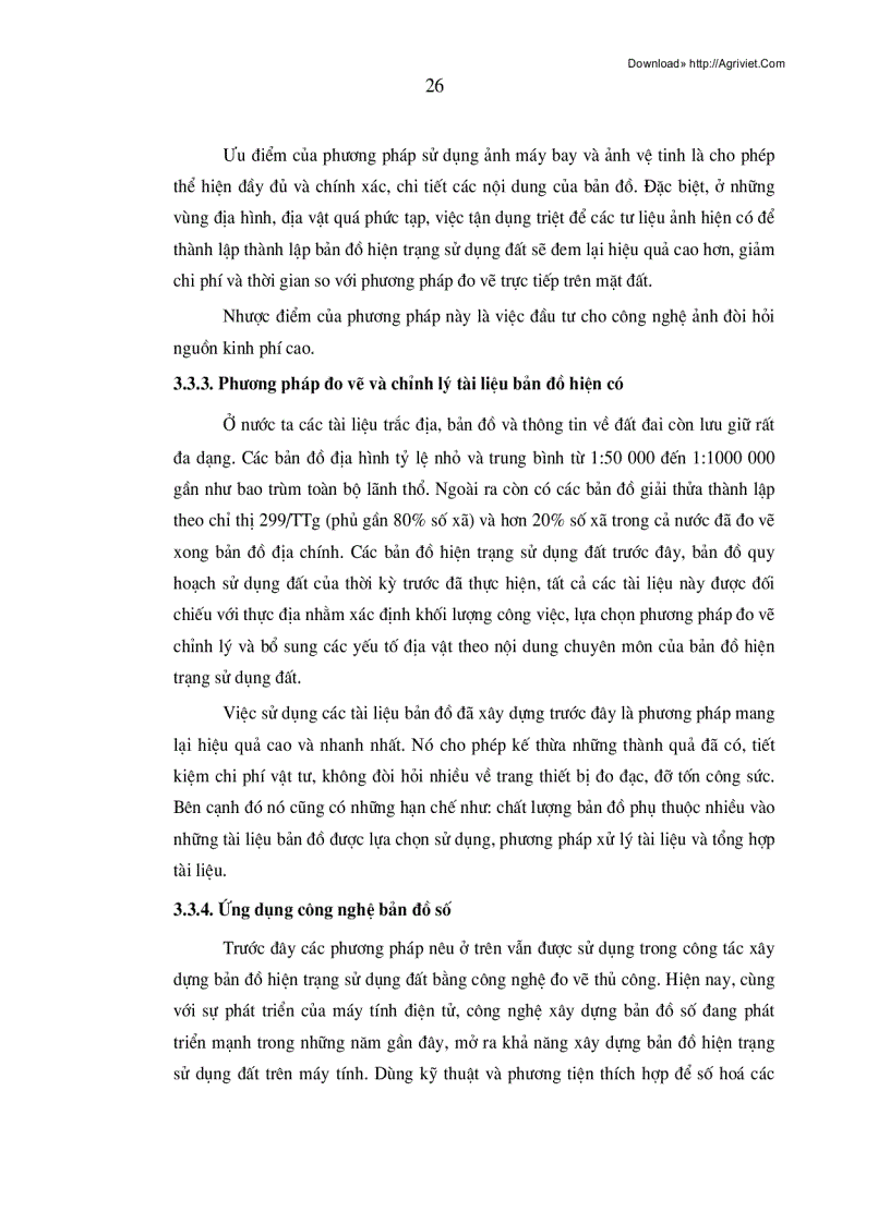 image for page Ứng dụng hệ thông tin địa lý trong thành lập bản đồ hiện trạng sử dụng đất 79trang