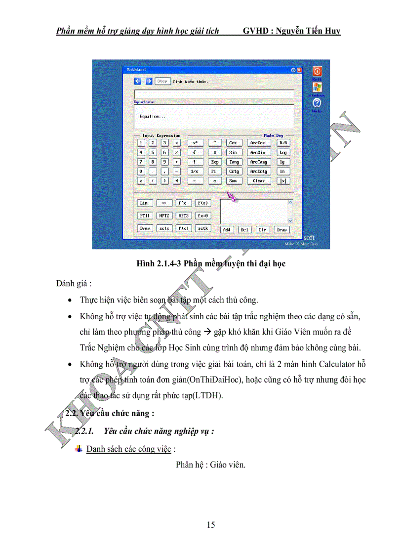 image for page Phần mềm hỗ trợ giảng dạy hình học giải tích