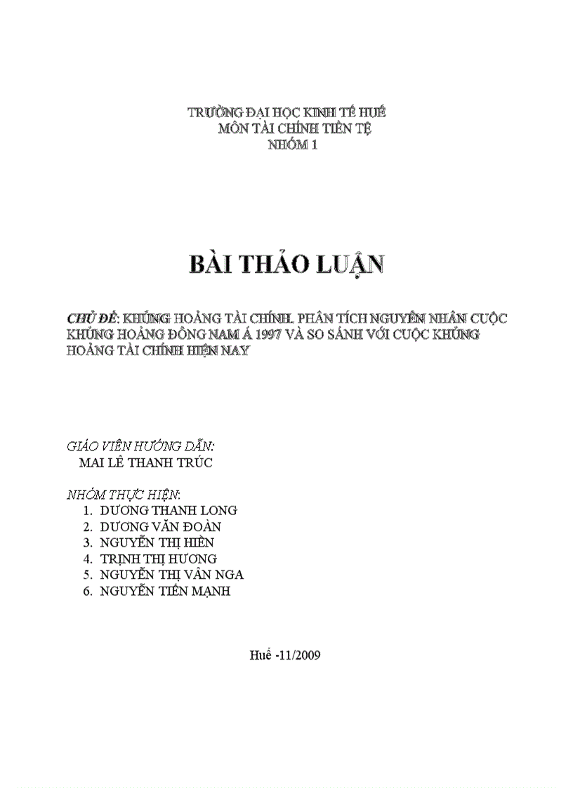 image for page Khủng hoảng tài chính Phân tích nguyên nhân cuộc khủng hoảng đông nam á 1997 và so sánh với cuộc khủng hoảng tài chính hiện nay