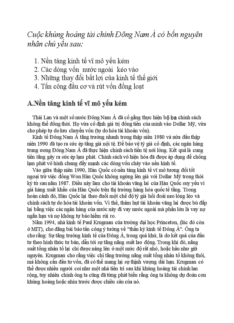 image for page Khủng hoảng tài chính Phân tích nguyên nhân cuộc khủng hoảng đông nam á 1997 và so sánh với cuộc khủng hoảng tài chính hiện nay