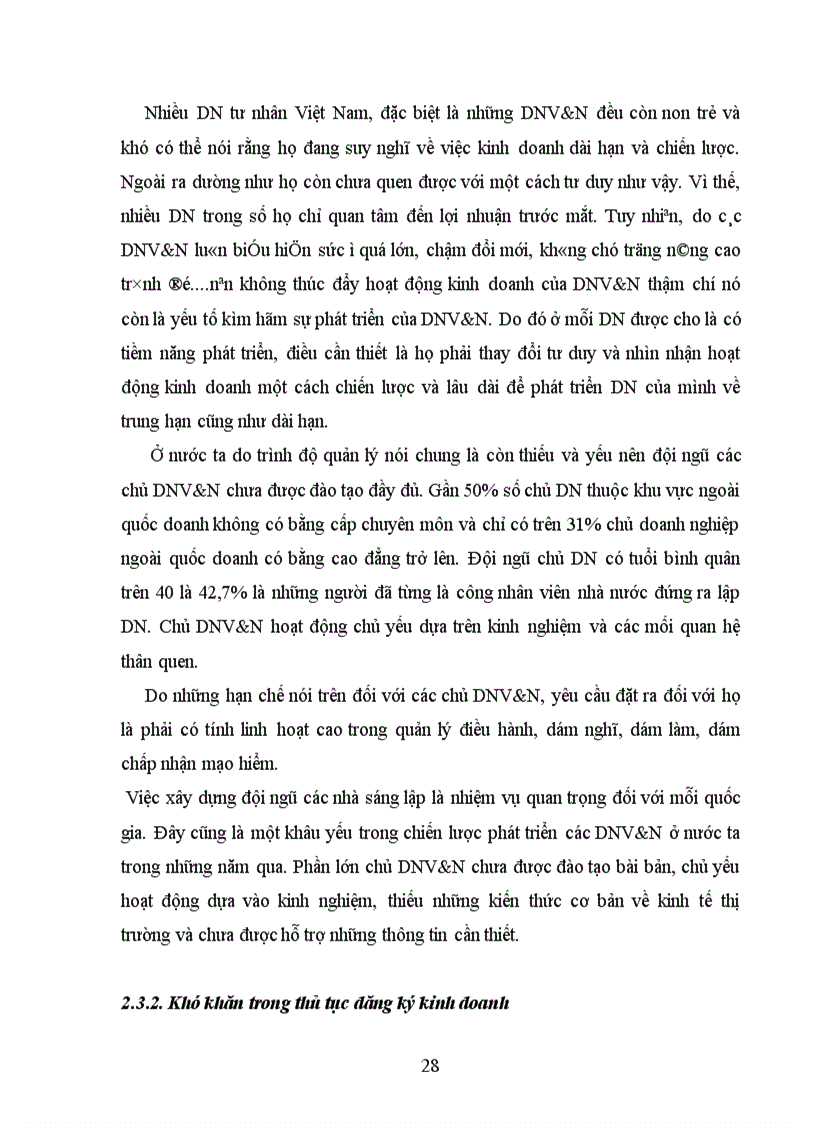 image for page Cơ hội và thách thức đối với chủ DNV N mới thành lập