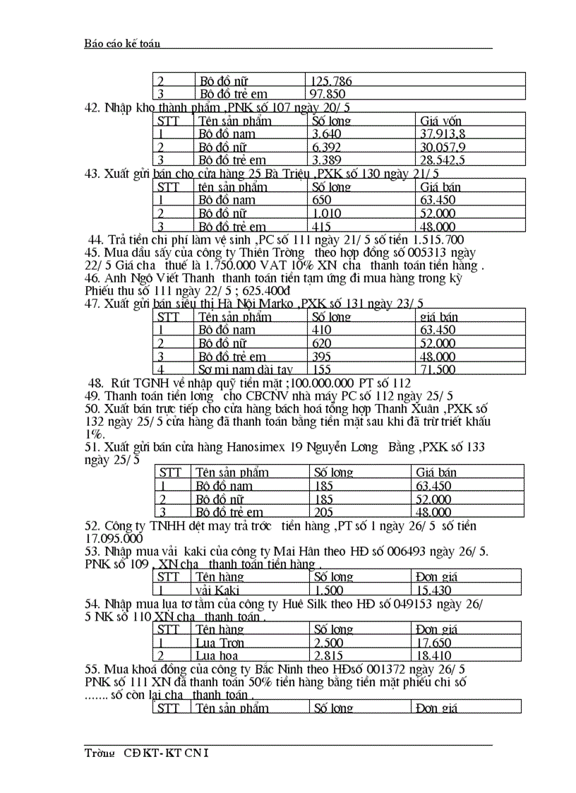 image for page Hoàn thiện công tác hạch toán kế toán của Công ty Dệt len mùa đông