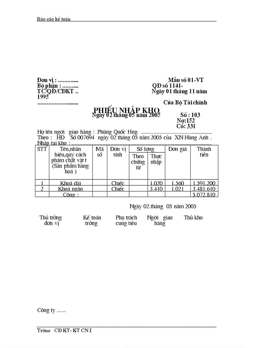 image for page Hoàn thiện công tác hạch toán kế toán của Công ty Dệt len mùa đông