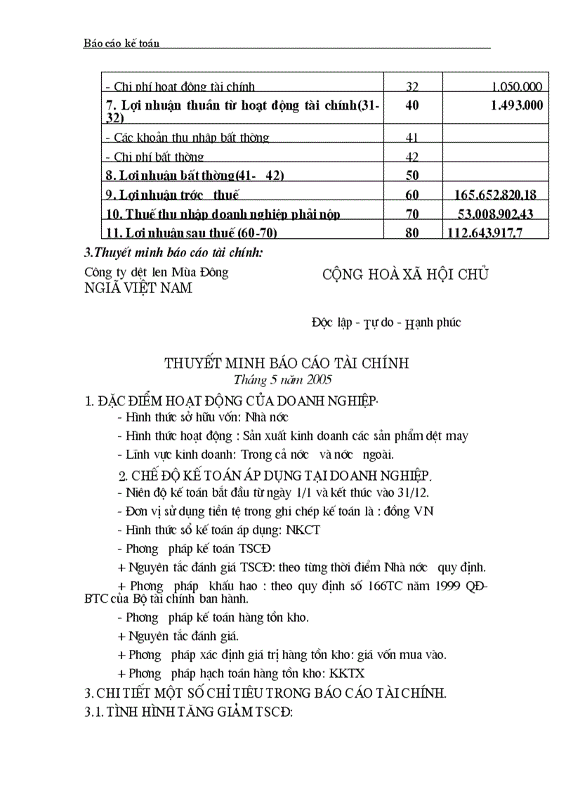 image for page Hoàn thiện công tác hạch toán kế toán của Công ty Dệt len mùa đông