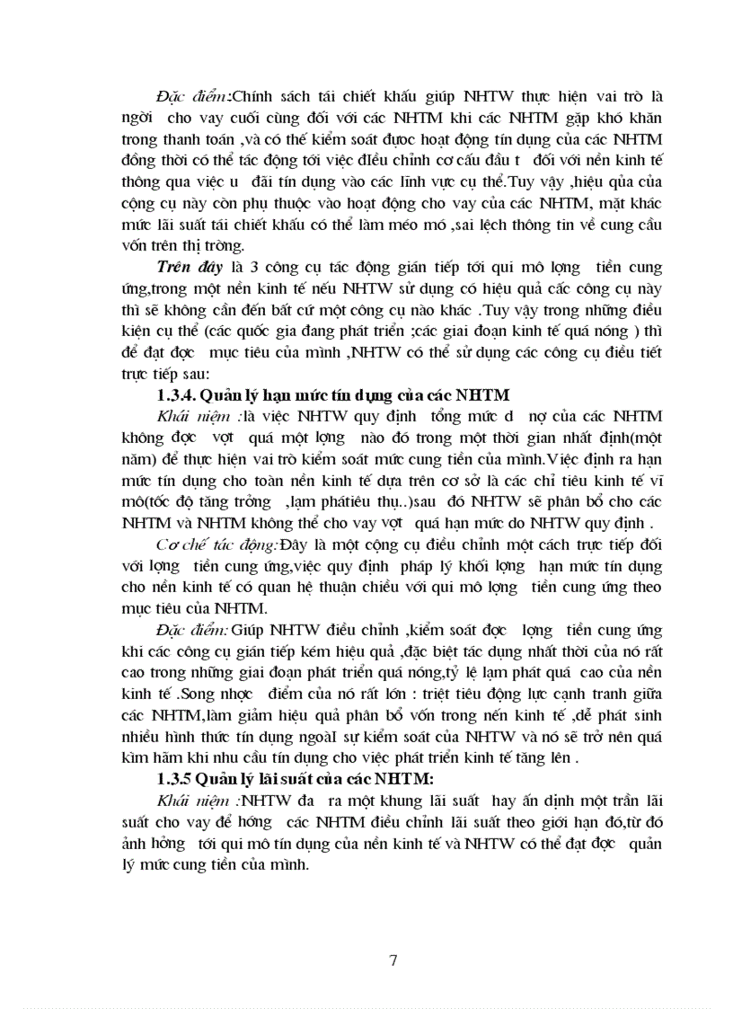 image for page Chính sách tiền tệ trong nền kinh tế thị trường