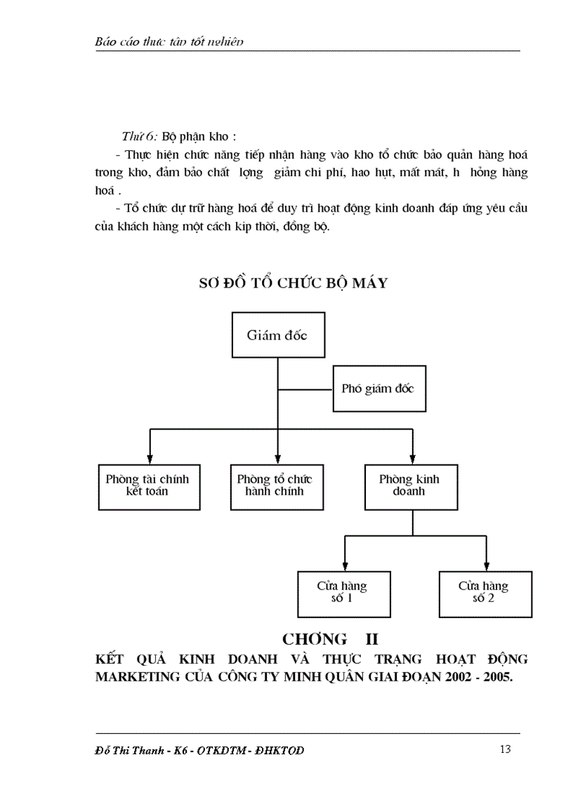 image for page Marketing ứng dụng trong hoạt động kinh doanh và giới thiệu khái quát về Công ty tnhh công nghệ phẩm Minh Quân