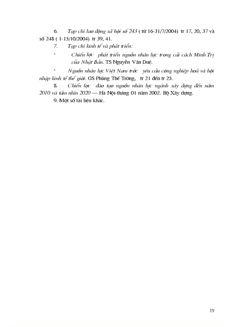 image for page Khái quát chung về tình hình phát triển nguồn nhân lực thông qua giáo dục và đào tạo ở Việt Nam
