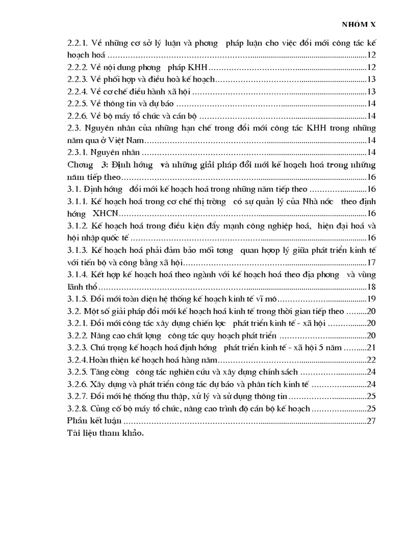 image for page Những đổi mới trong công tác KHH ở Việt Nam và những phương hướng tiếp tục đổi mới công tác KHH ở Việt Nam