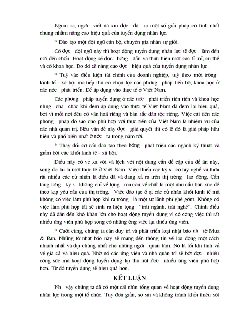 image for page Hoạt động tuyển dụng nhân lực