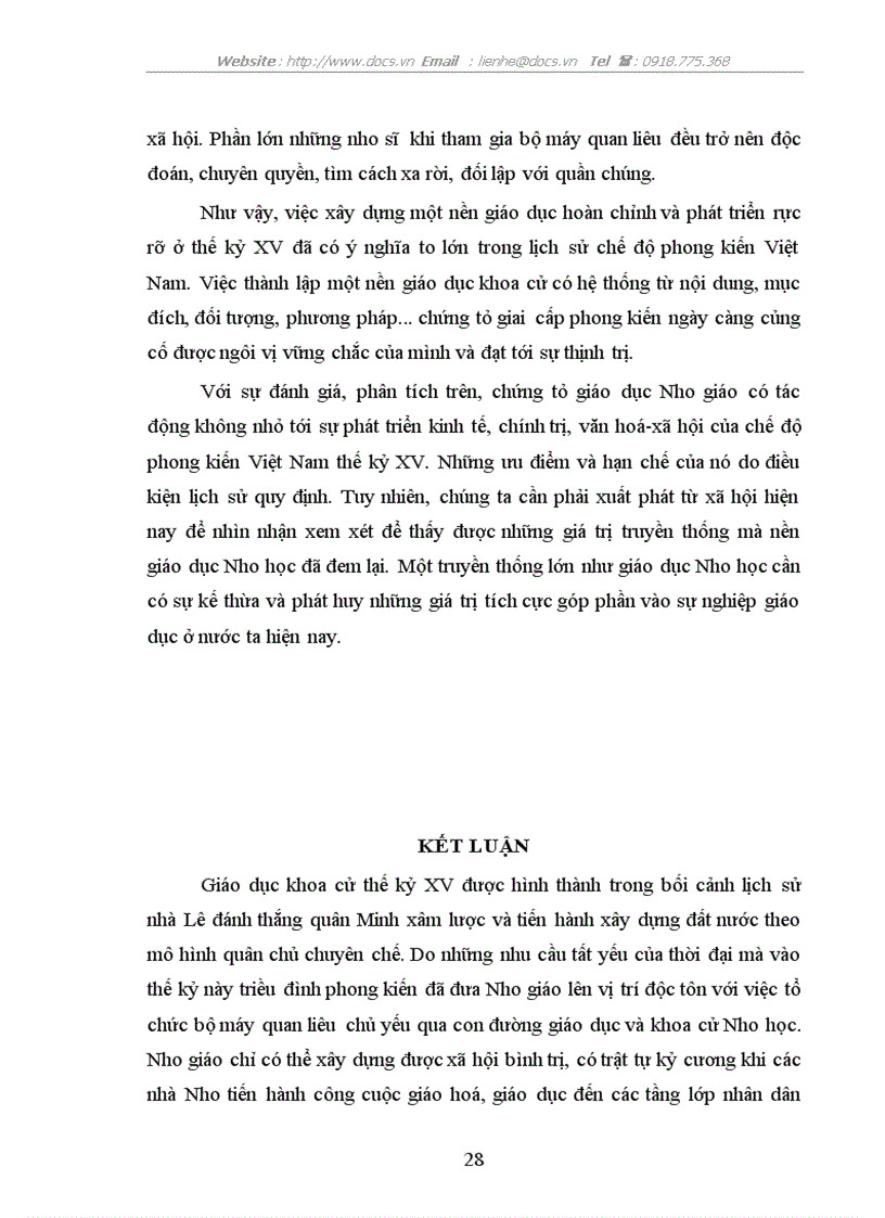 image for page Vị trí vai trò của giáo dục Nho giáo trong xã hội phong kiến Việt Nam