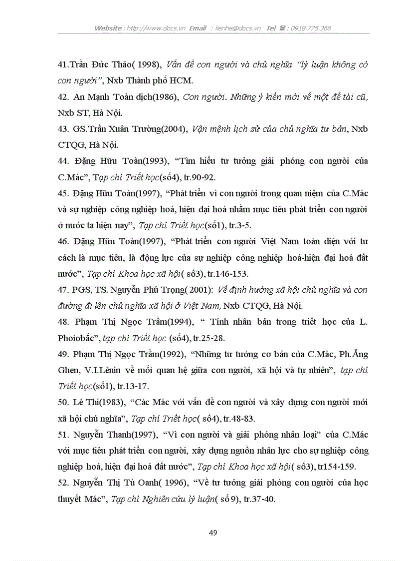 image for page Quan niệm của c Mác về tha hoá giải phóng con người và ý nghĩa của nó đối với phát triển con người việt nam hiện nay