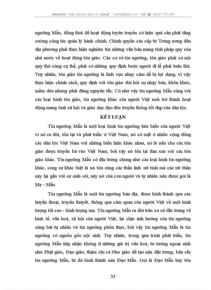 image for page Tín ngưỡng Mẫu của người Việt vùng châu thổ sông Hồng Một số khía cạnh nhân sinh