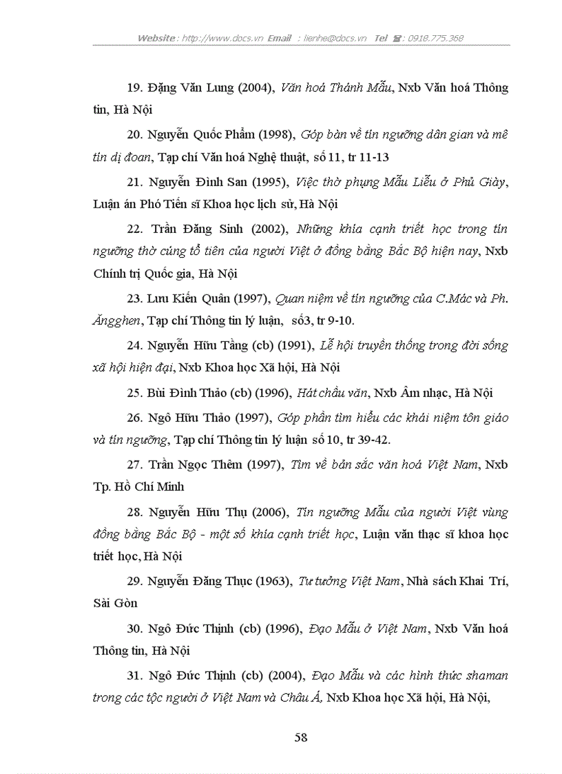 image for page Tín ngưỡng Mẫu của người Việt vùng châu thổ sông Hồng Một số khía cạnh nhân sinh