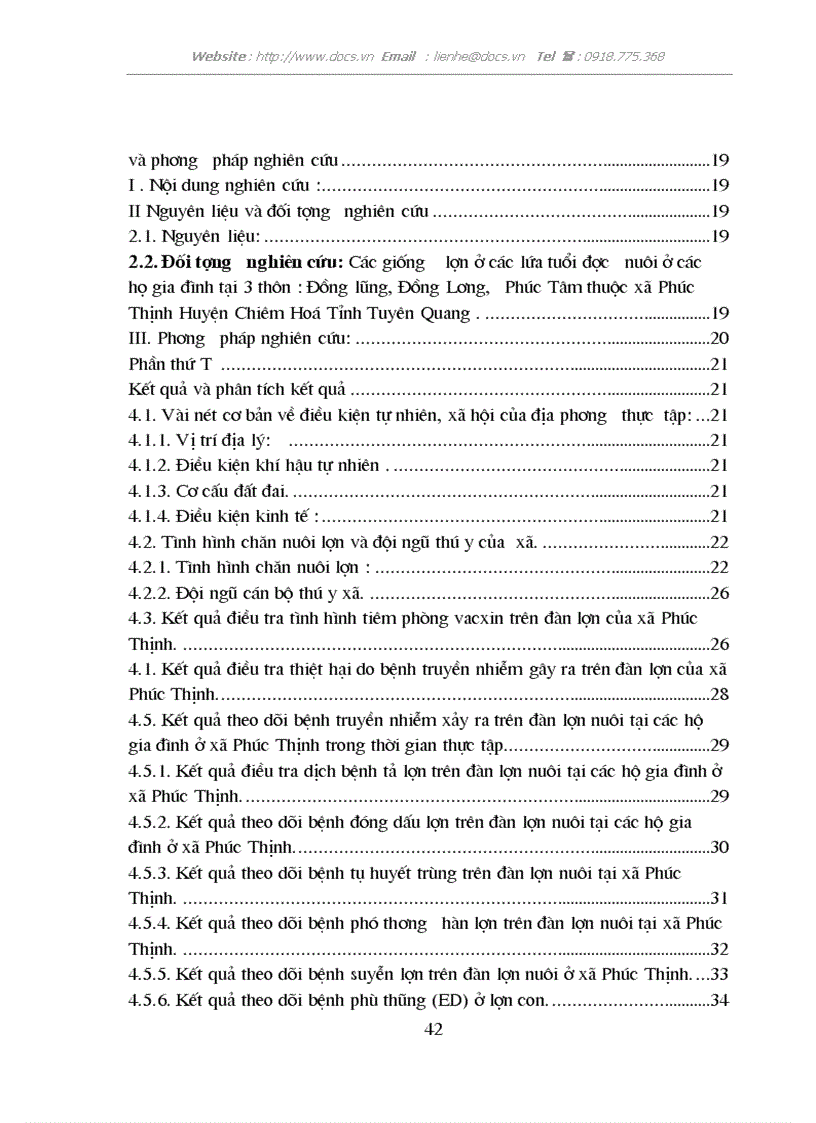 image for page Điều tra tình chăn nuôi thú y tình hình dịch bệnh và biện pháp phòng trị bệnh ở đàn lợn tại Xã Phúc Thịnh Huyện Chiêm Hoá Tỉnh Tuyên Quang