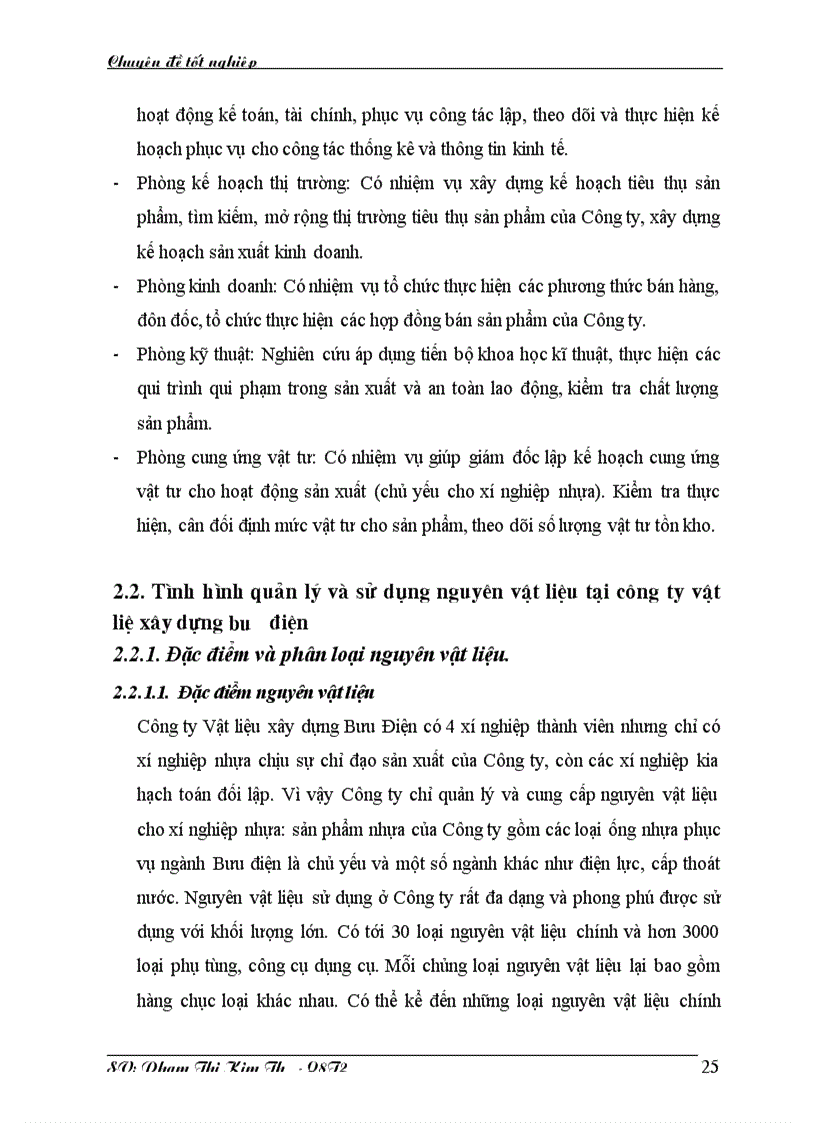 image for page Một số phương hướng và giải pháp nhằm tăng cường công tác bảo đảm quản lý nguyên vật liệu tại cụng ty vật liệu xây dựng Bưu Điện Hà Nội