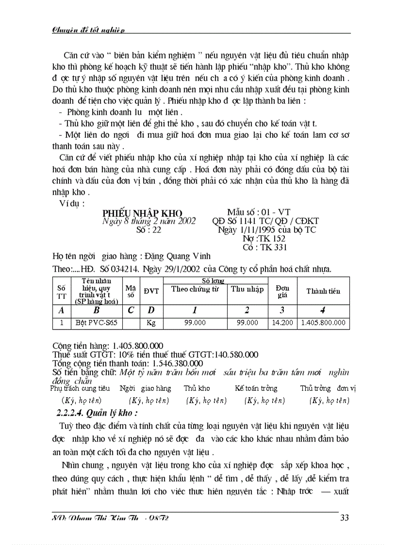 image for page Một số phương hướng và giải pháp nhằm tăng cường công tác bảo đảm quản lý nguyên vật liệu tại cụng ty vật liệu xây dựng Bưu Điện Hà Nội