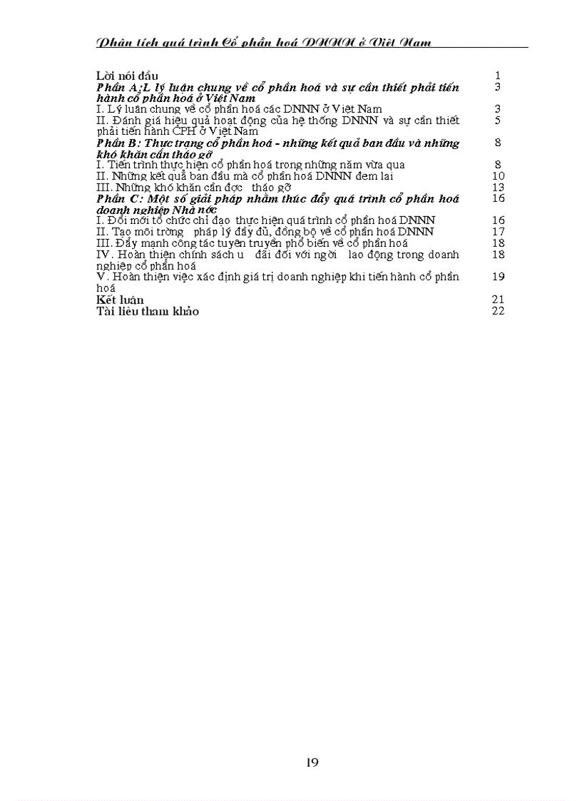 image for page Thực trạng cổ phần hoá Những kết quả tích cực và những khó khăn cần tháo gỡ