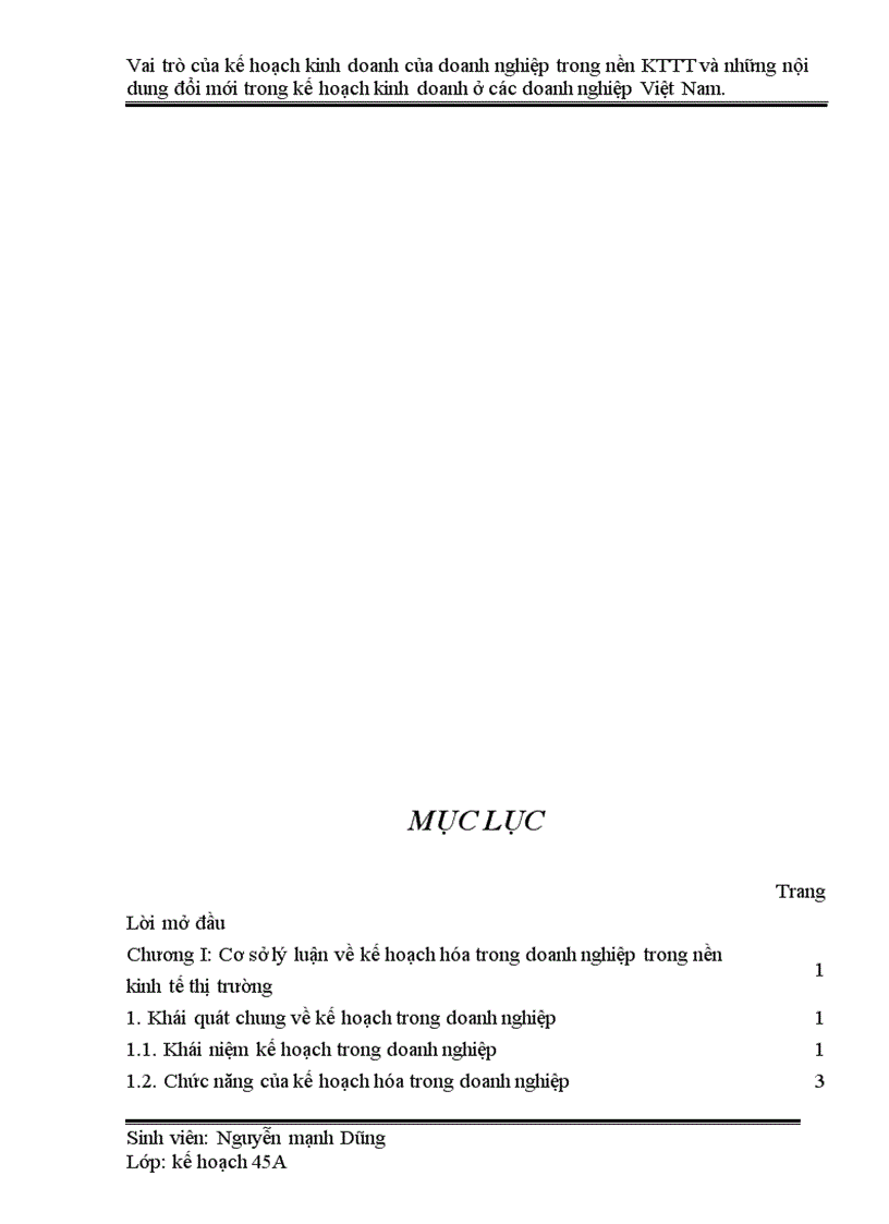image for page Cơ sở lý luận về kế hoạch hóa trong doanh nghiệp trong nền kinh tế thị trường