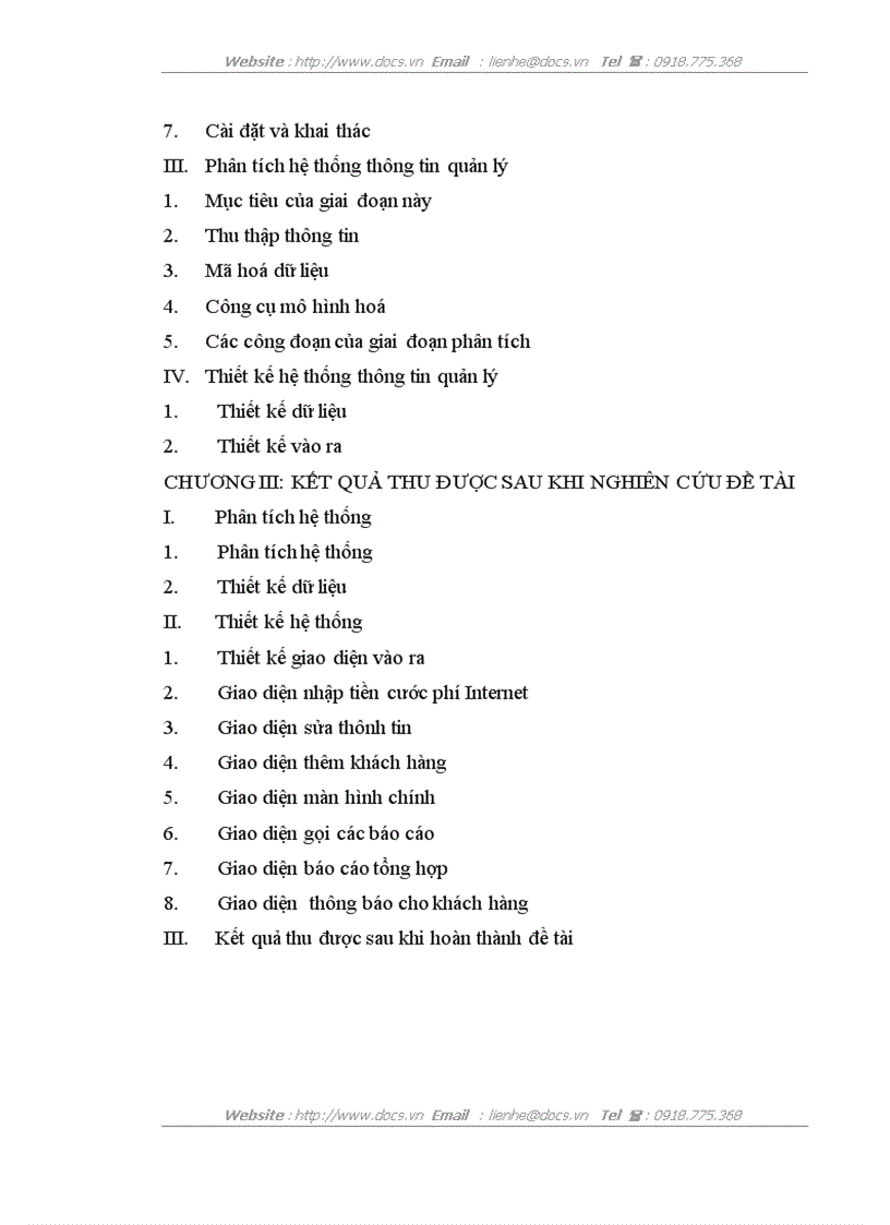 image for page Bổ sung thêm một modul vào hệ thống để tính phần dư nợ của các khách hàng tại Công ty Điện tử viễn thông quân đội VIETEL