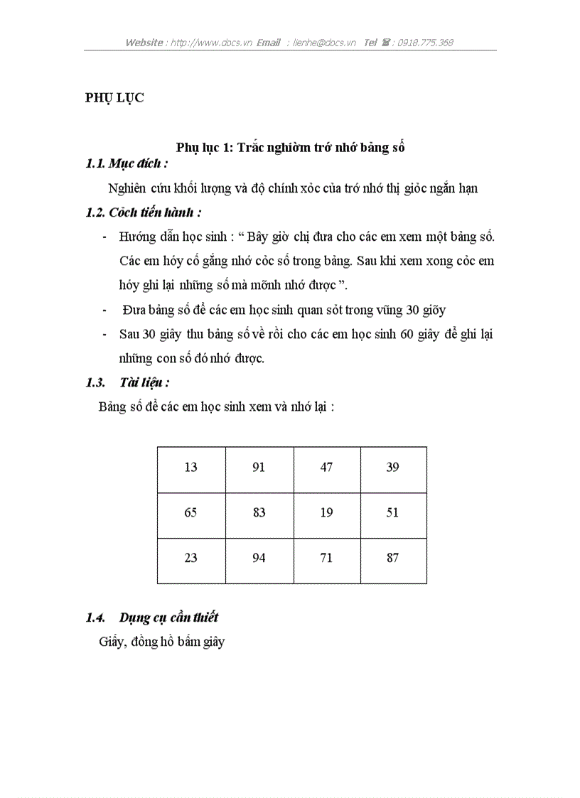 image for page Trí nhớ thị giác thính giác ngắn hạn của học sinh trung học cơ sở