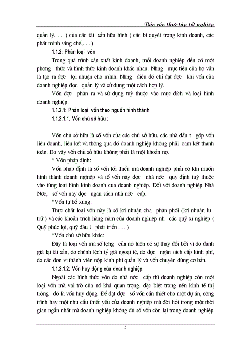 image for page Phân tích thực trạng hiệu quả sử dụng vốn tại công ty sông Đà