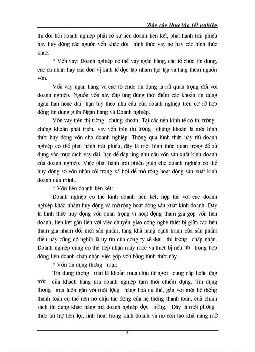 image for page Phân tích thực trạng hiệu quả sử dụng vốn tại công ty sông Đà