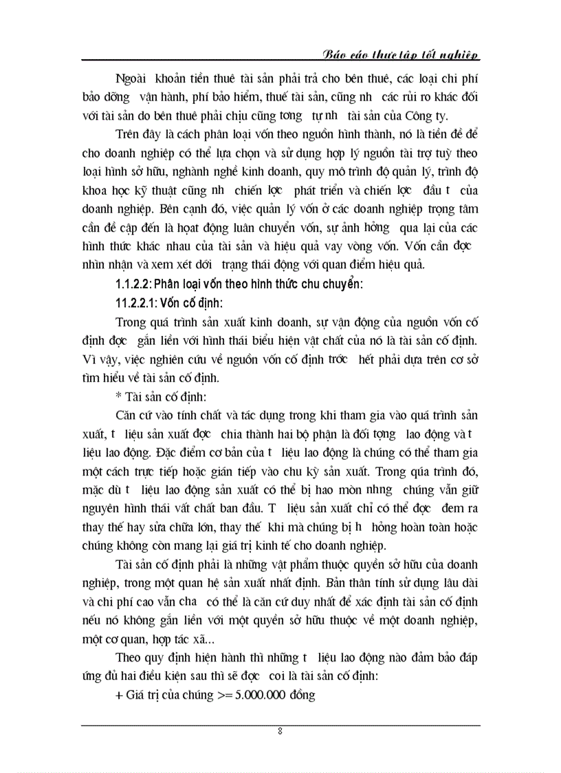 image for page Phân tích thực trạng hiệu quả sử dụng vốn tại công ty sông Đà