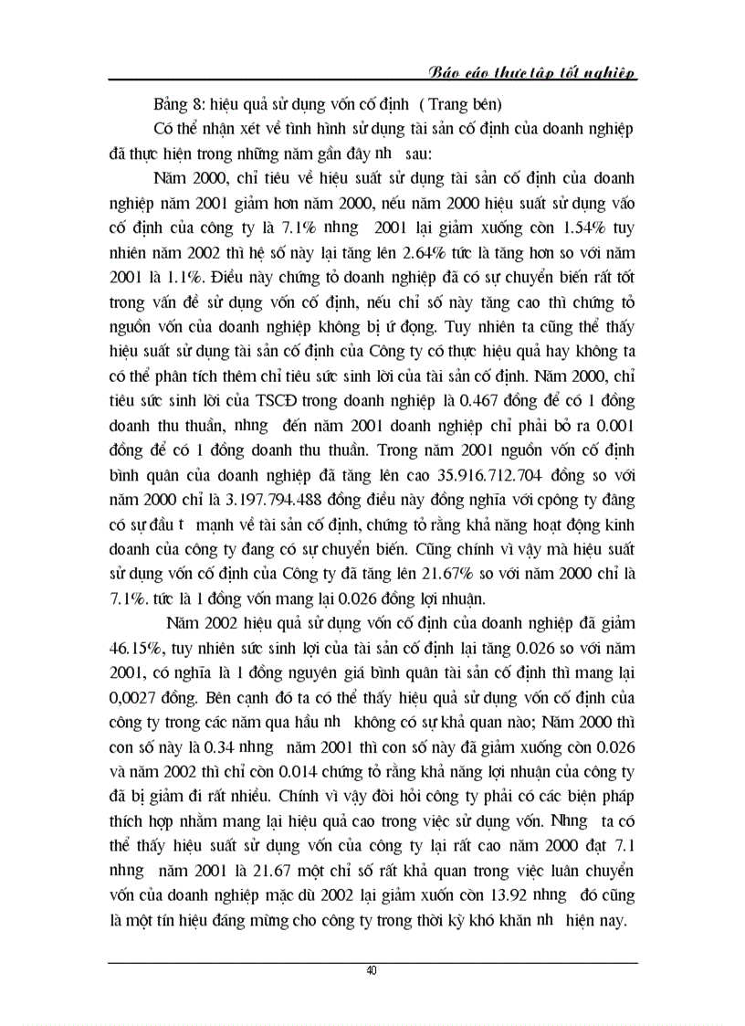 image for page Phân tích thực trạng hiệu quả sử dụng vốn tại công ty sông Đà