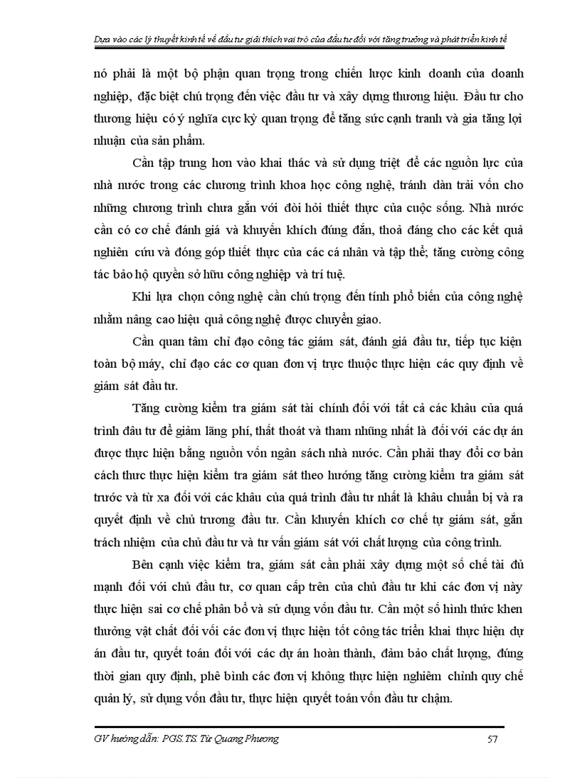 image for page Dựa vào các lý thuyết kinh tế về đầu tư giải thích vai trò của đầu tư đối với tăng trưởng và phát triển kinh tế