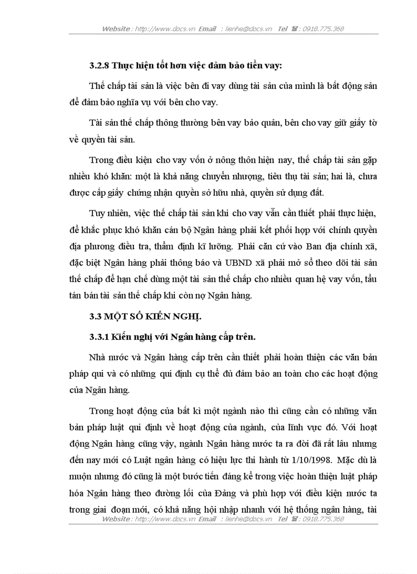 image for page Một số giải pháp phòng ngừa và hạn chế rủi ro tín dụng tại NHNo PTNT Thanh Oai Hà Tây