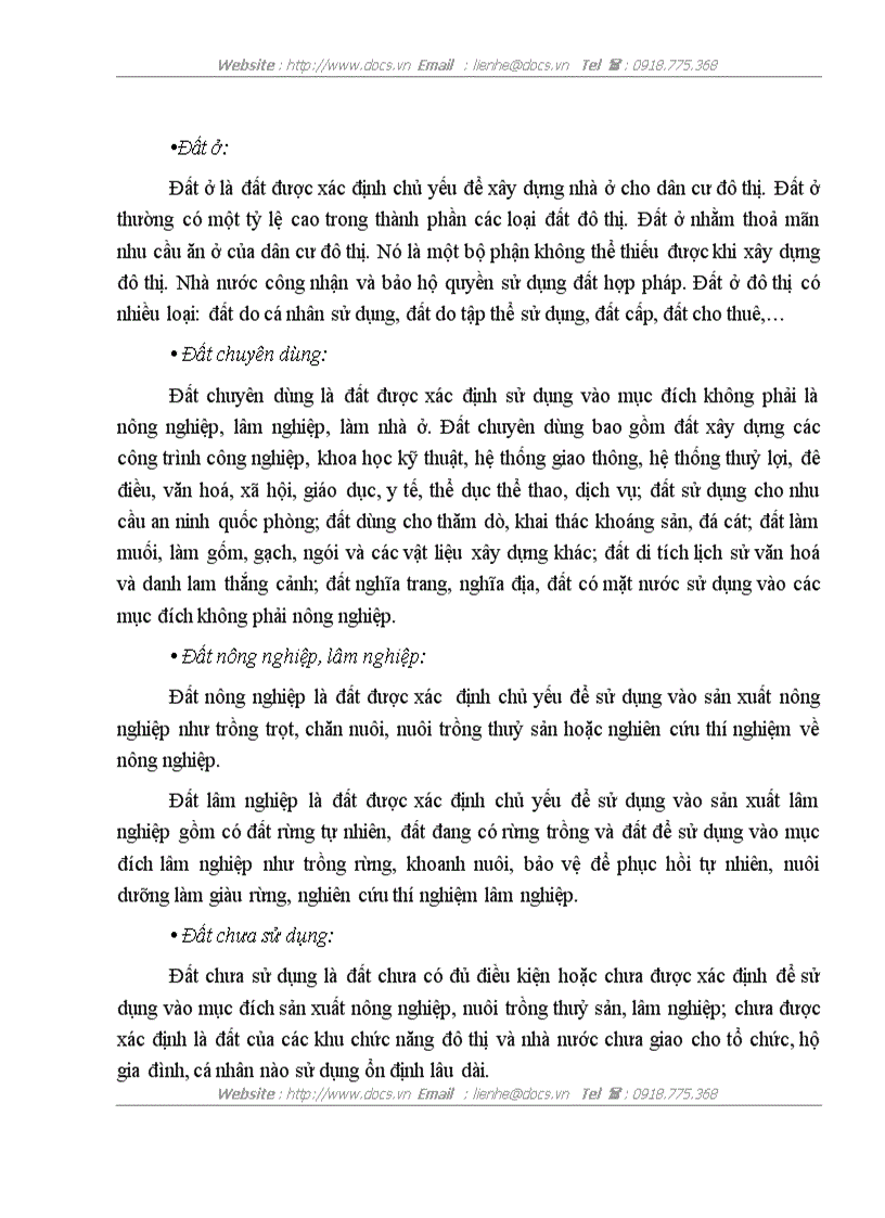 image for page Thực trạng công tác quản lý nhà nước về qui hoạch sử dụng đất trên địa bàn quận tây hồ