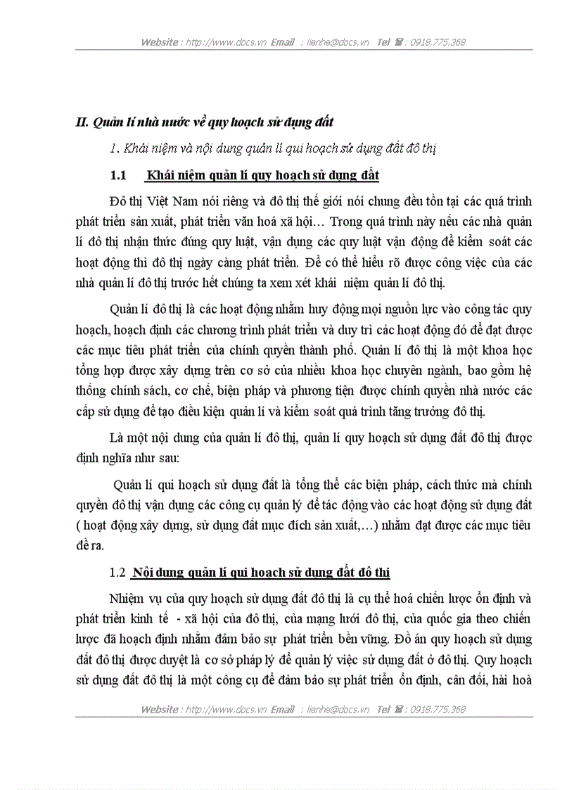 image for page Thực trạng công tác quản lý nhà nước về qui hoạch sử dụng đất trên địa bàn quận tây hồ