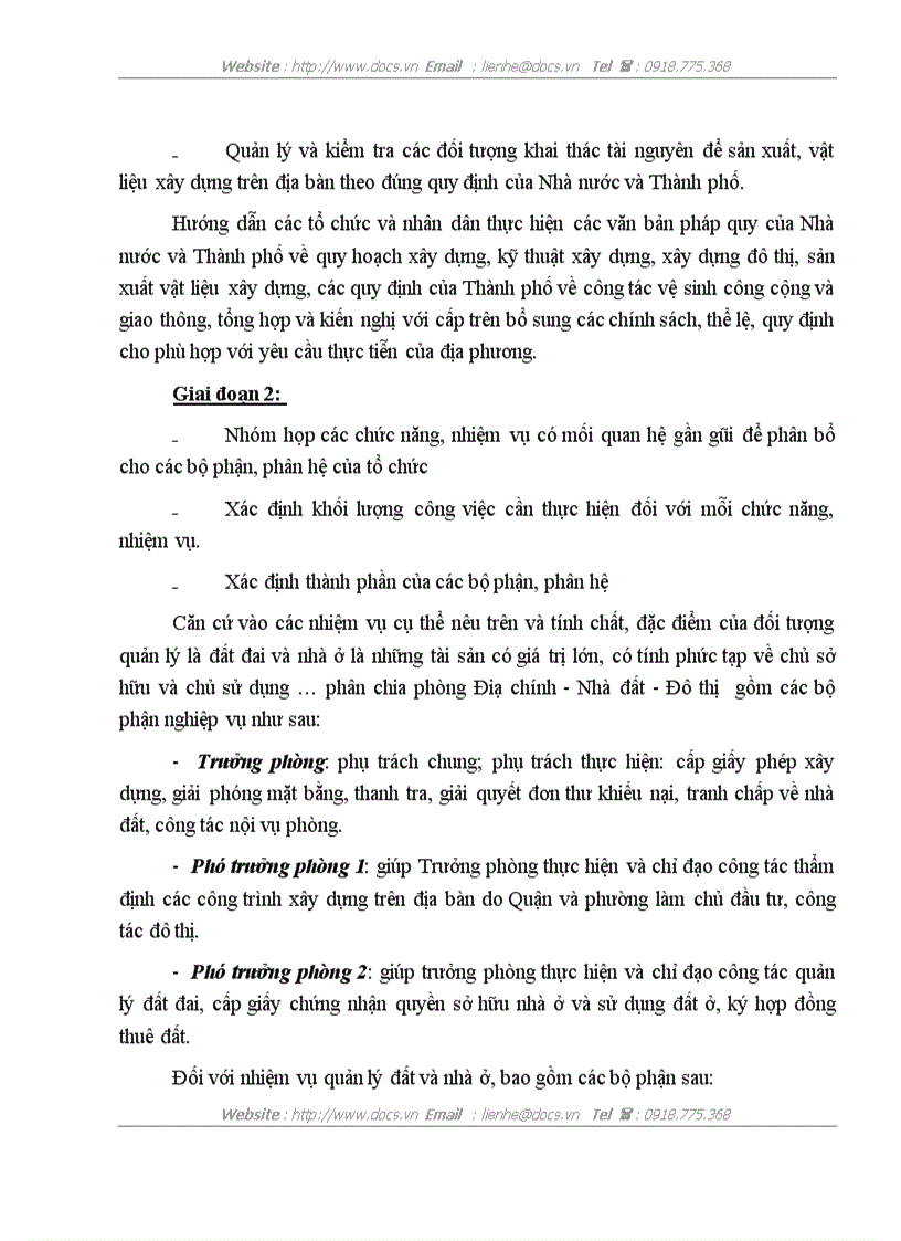image for page Thực trạng công tác quản lý nhà nước về qui hoạch sử dụng đất trên địa bàn quận tây hồ