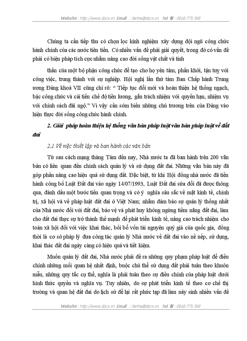image for page Thực trạng công tác quản lý nhà nước về qui hoạch sử dụng đất trên địa bàn quận tây hồ