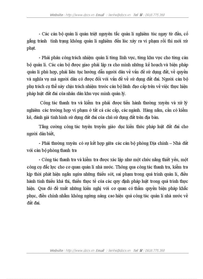 image for page Thực trạng công tác quản lý nhà nước về qui hoạch sử dụng đất trên địa bàn quận tây hồ