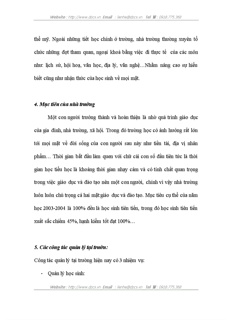 image for page Phân tích và thiết kế hệ thống thông tin quản lý giáo viên tạI trường tiểu học Kim Đồng