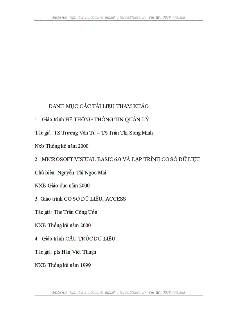 image for page Phân tích và thiết kế hệ thống thông tin quản lý giáo viên tạI trường tiểu học Kim Đồng