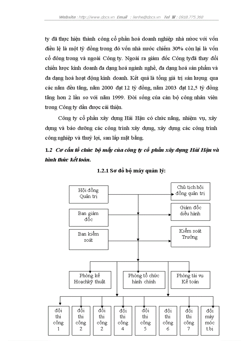 image for page Hạch toán tiền lương và các khoản trích theo tiền lương tại Công ty cổ phần xây dựng Hải Hậu