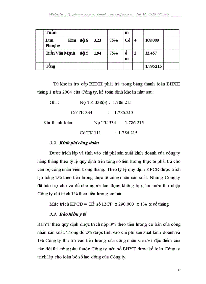 image for page Hạch toán tiền lương và các khoản trích theo tiền lương tại Công ty cổ phần xây dựng Hải Hậu