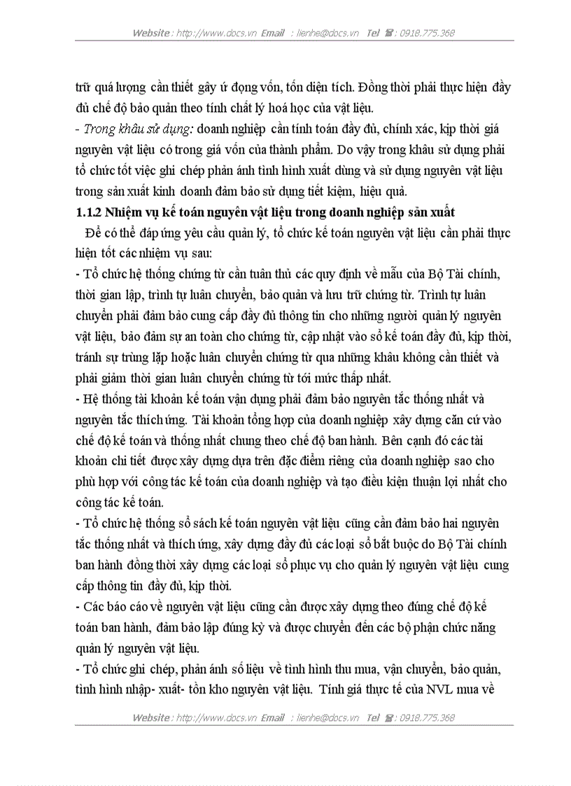 image for page Hoàn thiện công tác kế toán nguyên vật liệu tại Công ty TNHH Sản xuất và Thương mại Thái Hòa