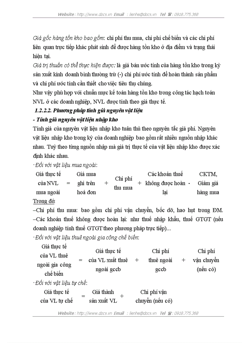 image for page Hoàn thiện công tác kế toán nguyên vật liệu tại Công ty TNHH Sản xuất và Thương mại Thái Hòa