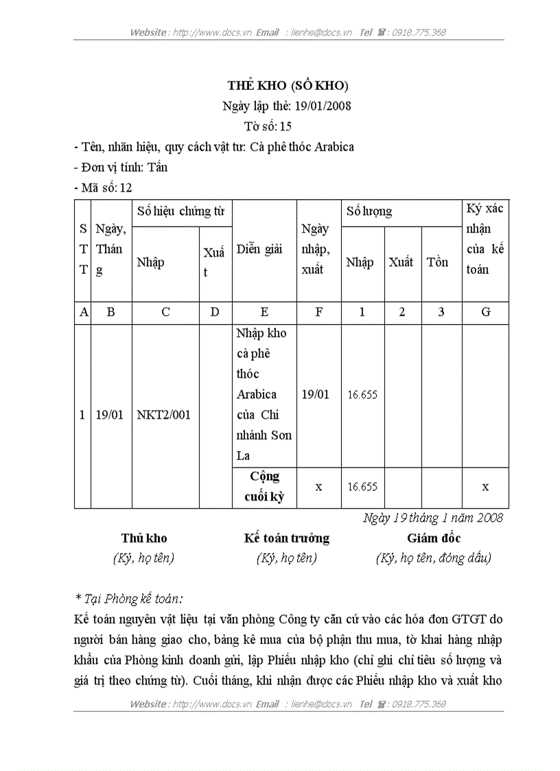 image for page Hoàn thiện công tác kế toán nguyên vật liệu tại Công ty TNHH Sản xuất và Thương mại Thái Hòa