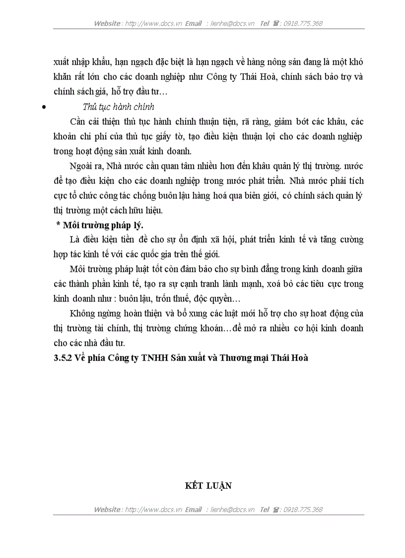 image for page Hoàn thiện công tác kế toán nguyên vật liệu tại Công ty TNHH Sản xuất và Thương mại Thái Hòa