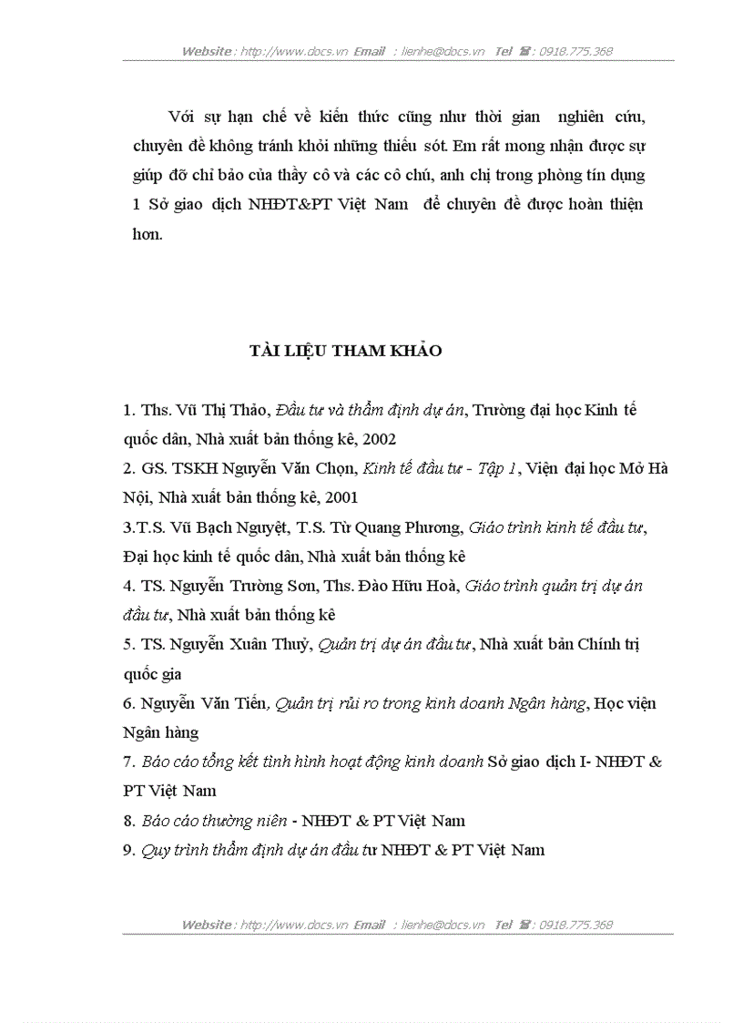 image for page Giải pháp nâng cao chất lượng thẩm định tài chính dự án tại Sở giao dịch I Ngân hàng đầu tư và phát triển Việt Nam
